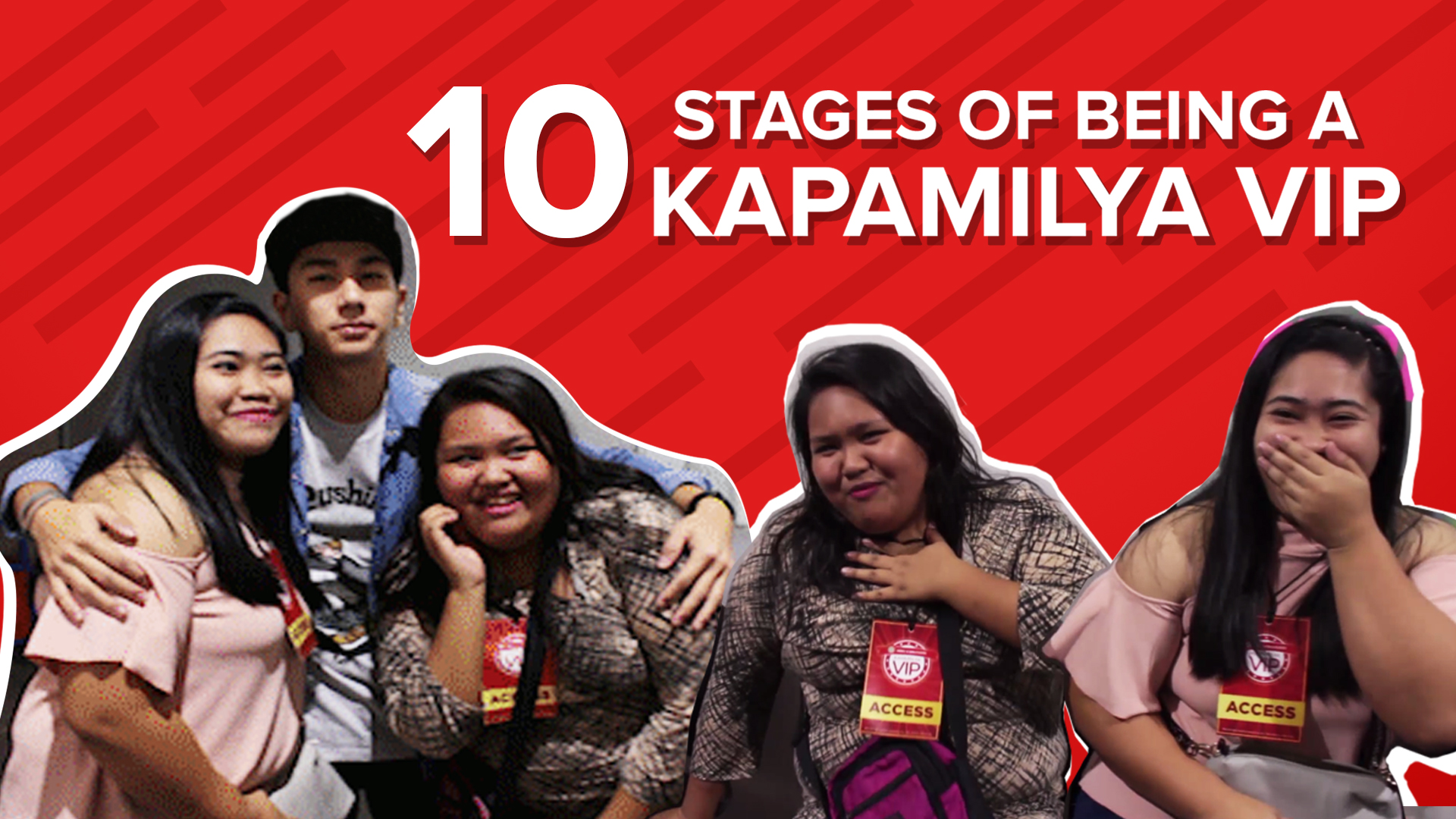 10 stages ng pagiging #KVIP